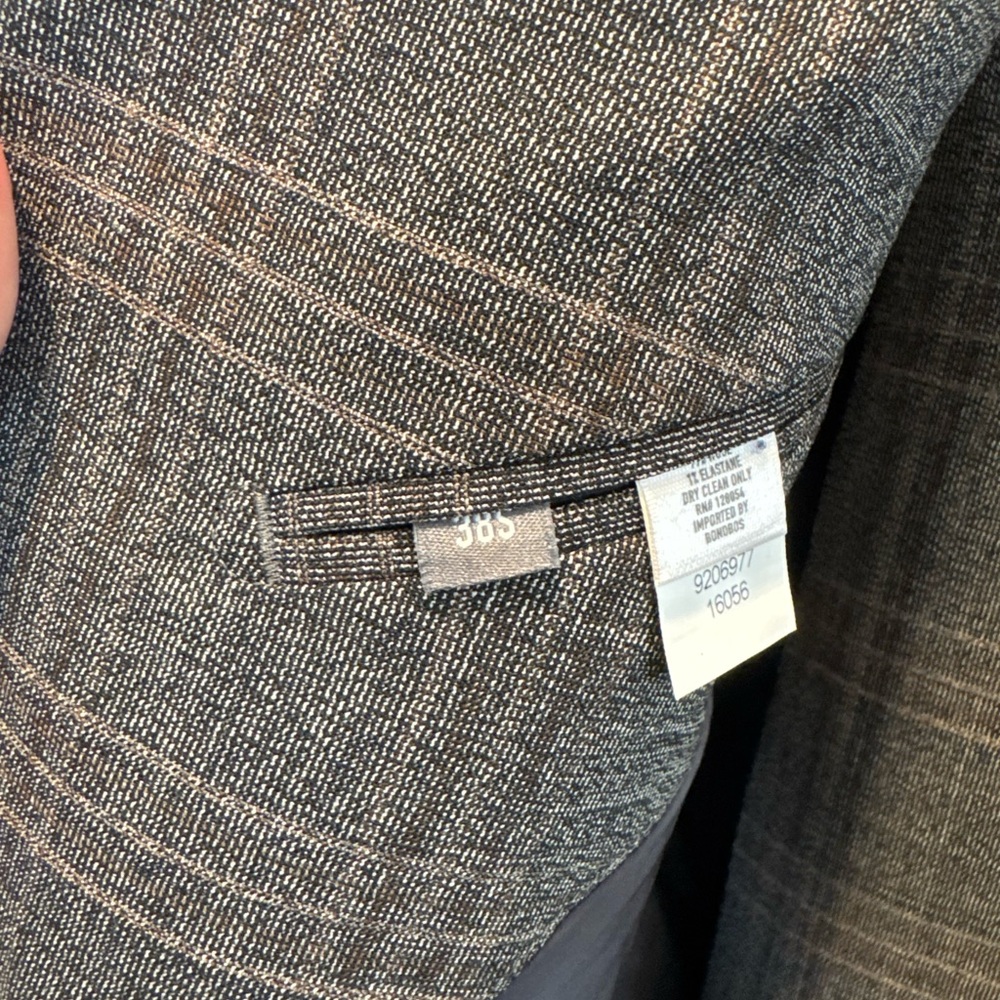 Bonobos Jetsetter Suit Brown Plaid - 38S - Picture 2 of 6